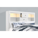  IFDC Beds Full Jordyn Full Bed - White IMAGE 6