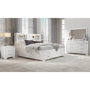  IFDC Beds Queen Jordyn Queen Bed - White IMAGE 3