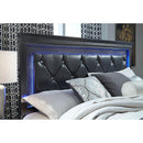  IFDC Beds Full Pompei Full Bed - Grey IMAGE 3
