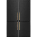  Forno 48-inch, 20.6 cu.ft. Custodia Bottom Freezer combo FFFFD1766-48BLK IMAGE 1
