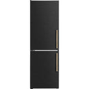  Forno 24-inch, 10.3 cu.ft. Custodia Bottom Freezer Refrigerator FFFFD1766-24BLK-LS IMAGE 1