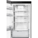  Forno 24-inch, 10.3 cu.ft. Custodia Bottom Freezer Refrigerator FFFFD1766-24BLK-LS IMAGE 5