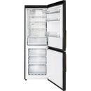  Forno 24-inch, 10.3 cu.ft. Custodia Bottom Freezer Refrigerator FFFFD1766-24BLK-RS IMAGE 2