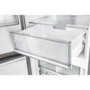  Forno 24-inch, 10.3 cu.ft. Custodia Bottom Freezer Refrigerator FFFFD1766-24BLK-RS IMAGE 8