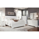  IFDC Beds King Pompei King Bed - White IMAGE 2