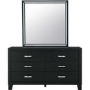  IFDC Dressers 6 Drawers Reid Dresser & Mirror IMAGE 2