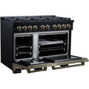  Forno 48-inch, 6.7 Cu.Ft. Valente Dual Fuel Range FFSGS6199-48CPBLK IMAGE 5