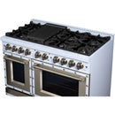  Forno 48-inch, 6.7 Cu.Ft. Valente Dual Fuel Range FFSGS6199-48CPWHT IMAGE 10