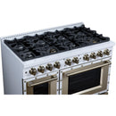  Forno 48-inch, 6.7 Cu.Ft. Valente Dual Fuel Range FFSGS6199-48CPWHT IMAGE 8