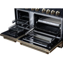  Forno 48-inch, 6.7 Cu.Ft. Valente Gas Range FFSGS6299-48CPBLK IMAGE 13
