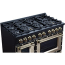  Forno 48-inch, 6.7 Cu.Ft. Valente Gas Range FFSGS6299-48CPBLK IMAGE 8