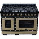  Forno 48-inch, 6.7 Cu.Ft. Valente Gas Range FFSGS6299-48CPBLK IMAGE 9