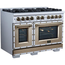  Forno 48-inch, 6.7 Cu.Ft. Valente Gas Range FFSGS6299-48CPWHT IMAGE 4