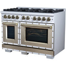  Forno 48-inch, 6.7 Cu.Ft. Valente Gas Range FFSGS6299-48CPWHT IMAGE 6