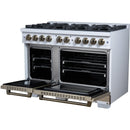  Forno 48-inch, 6.7 Cu.Ft. Valente Gas Range FFSGS6299-48CPWHT IMAGE 7