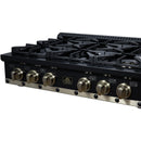  Forno 36-inch Valente Gas Cooktop FCTGS5799-36CPBLK IMAGE 9