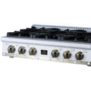  Forno 36-inch Valente Gas Cooktop FCTGS5799-36CPWHT IMAGE 11