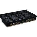 Forno 48-inch Valente Gas Cooktop FCTGS5799-48CPBLK IMAGE 10