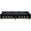  Forno 48-inch Valente Gas Cooktop FCTGS5799-48CPBLK IMAGE 6