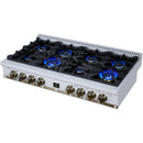  Forno 48-inch Valente Gas Cooktop FCTGS5799-48CPWHT IMAGE 6