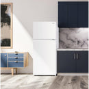  Danby 28-inch, 18 cu. ft. Freestanding Top Freezer Refrigerator DFF176B1WDB-L IMAGE 2