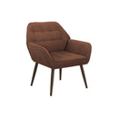  Monarch I 8002 Accent Chair - 33"H / Rust Fabric IMAGE 1
