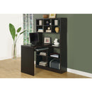  Monarch I 7021 Computer Desk - Espresso Left Or Right Facing Corner IMAGE 2