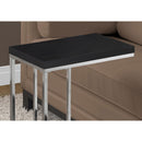  Monarch I 3007 Accent Table - Espresso With Chrome Metal IMAGE 2