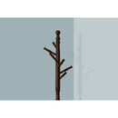  Monarch I 2005 Coat Rack - 71"H / Dark Cherry With An Umbrella Holder IMAGE 2