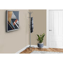  Monarch I 2007 Coat Rack - 70"H / Silver Metal IMAGE 2