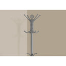  Monarch I 2007 Coat Rack - 70"H / Silver Metal IMAGE 3