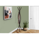  Monarch I 2016 Coat Rack - 72"H / Espresso Metal Contemporary Style IMAGE 3