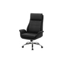  Monarch I 7253 Office Chair - Black Leather-Look / High Back Executive IMAGE 1
