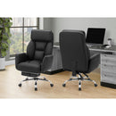  Monarch I 7275 Office Chair - Black Leather-Look / High Back Executive IMAGE 2