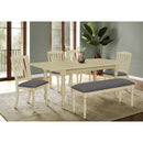  Monarch I 1391 Dining Table - Antique Grey Veneer 42"X 78"/18" Extension IMAGE 2