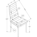  Monarch Dining Chair I 1275 IMAGE 3