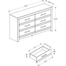  Monarch Dressers 6 Drawers I 5286 IMAGE 4