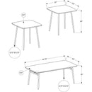  Monarch Occasional Table Set I 7807P IMAGE 3