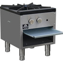  Forno 18-inch Commerciale gas stock pot range with 1 powerful 3-ring burner FCMSP0089-18 IMAGE 3