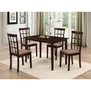  IFDC T-1047|C-1010 5 pc Dining Set IMAGE 1