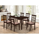  IFDC T-1048|C-1010 7 pc Dining Set IMAGE 1