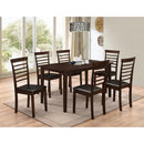  IFDC T-1048|C-1011 7 pc Dining Set IMAGE 1