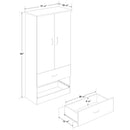 SUA-V  Armoire 2 portes - 2 tiroirs BILLABONG