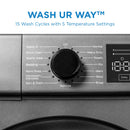 Danby 24″ Stackable Front Load Washing Machine DWM022D1DSDB [SCRATCH AND DENT]
