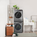 Danby 24″ Stackable Front Load Washer and Condenser Dryer Combo DWM022D1DSDB / DDY040D1DSDB [SCRATCH AND DENT}]