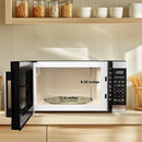 Micro ondes de comptoir de 1100 Watts Noir et inox. 1.6pi³ Hamilton Beach HB8436127995-03 [BOITE OUVERTE]
