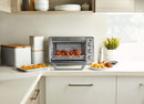 Four grille-pain à 6 tranches Crisp 'N bake Black & Decker, acier inoxydable, 5 fonctions de cuisson [BOITE OUVERTE]