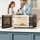 Micro ondes de comptoir de 1100 Watts Noir et inox. 1.6pi³ Hamilton Beach HB8436127995-03 [BOITE OUVERTE]