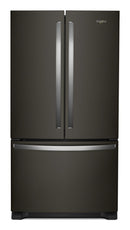 Whirlpool Réfrigérateur trois portes avec porte à deux battants de 36 po, 20 pi. cu. WRFC2036RV