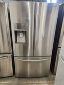 Réfrigérateur 36po Inox congélateur inférieur porte française | RF323TEDBSR - Samsung ***USAGÉ***